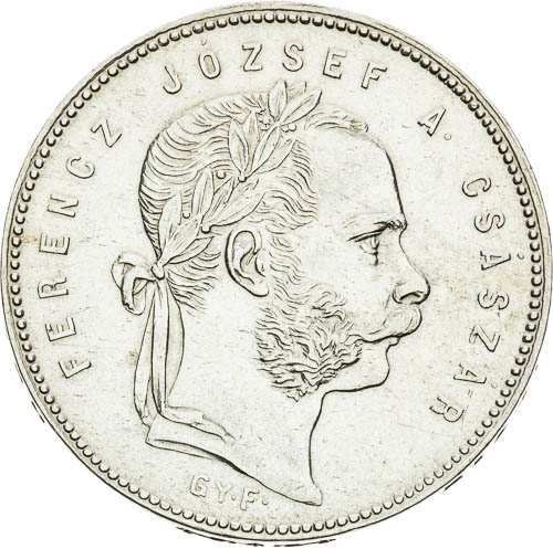 Zlatník 1869 - avers