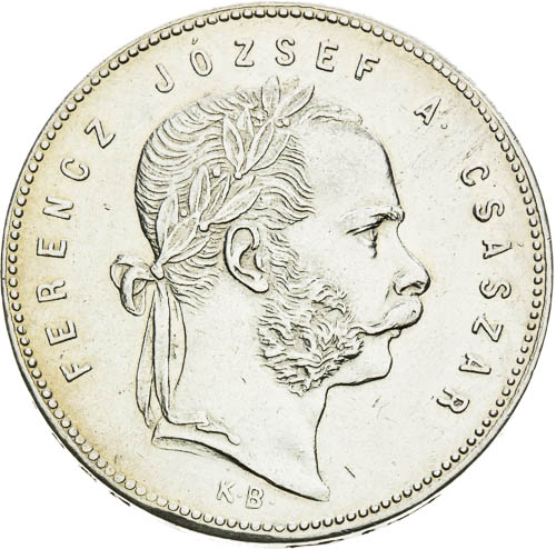 Zlatník 1869 - avers