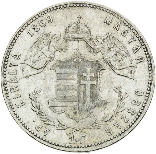 Zlatník 1869 - revers