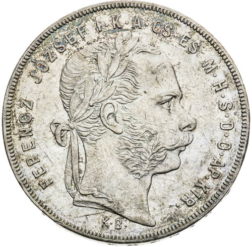 Zlatník 1870 - avers
