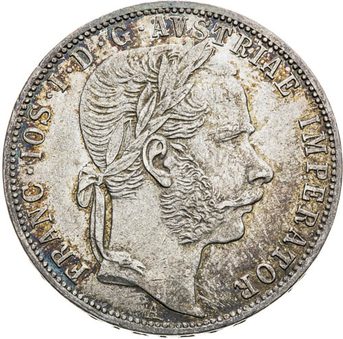 Zlatník 1871 - avers