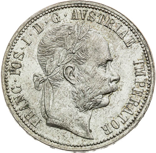 Zlatník 1873 - avers