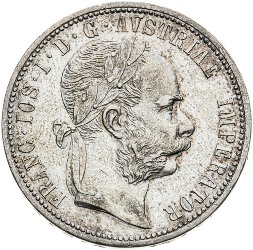 Zlatník 1874 - avers
