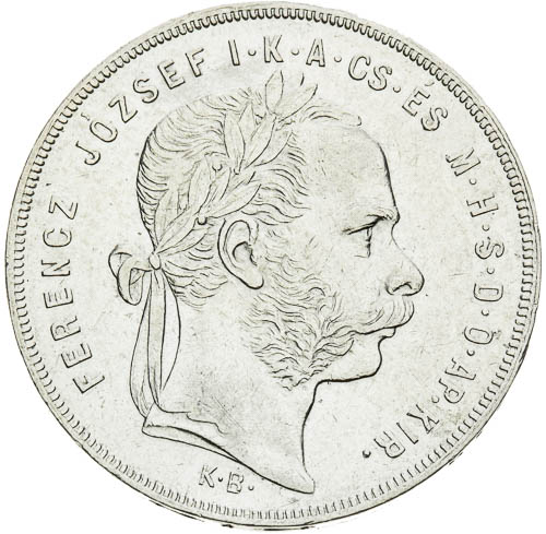 Zlatník 1877 - avers