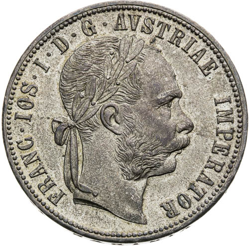 Zlatník 1877 - avers