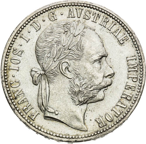 Zlatník 1877 - avers