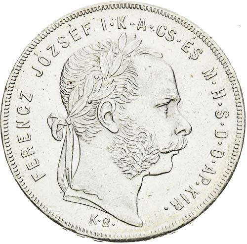 Zlatník 1879 - avers