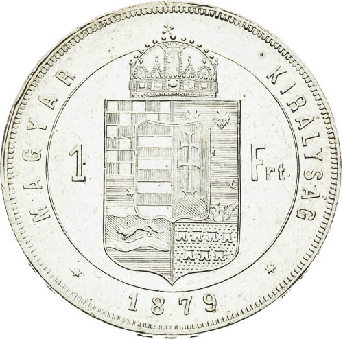 Zlatník 1879 - revers