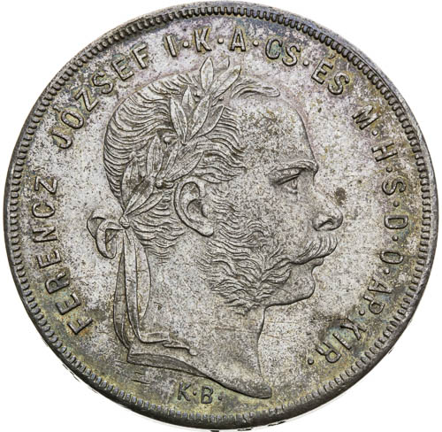 Zlatník 1879 - avers