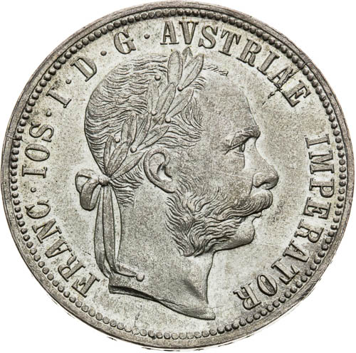 Zlatník 1879 - avers