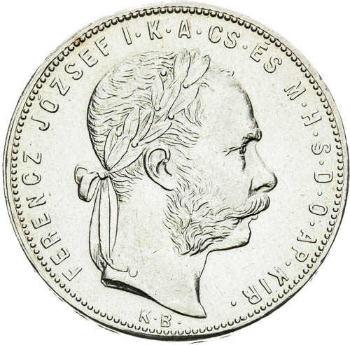Zlatník 1880 - avers