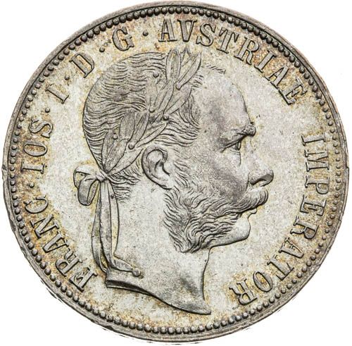 Zlatník 1883 - avers