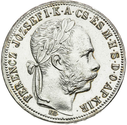 Zlatník 1888 - avers
