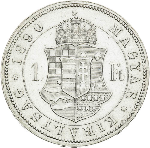 Zlatník 1890 - revers