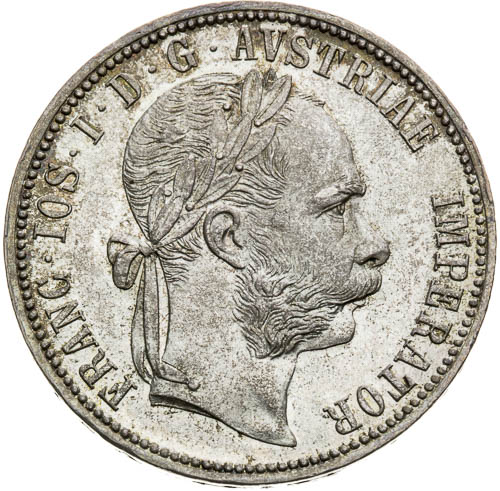 Zlatník 1890 - avers