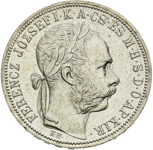 Zlatník 1892 - avers