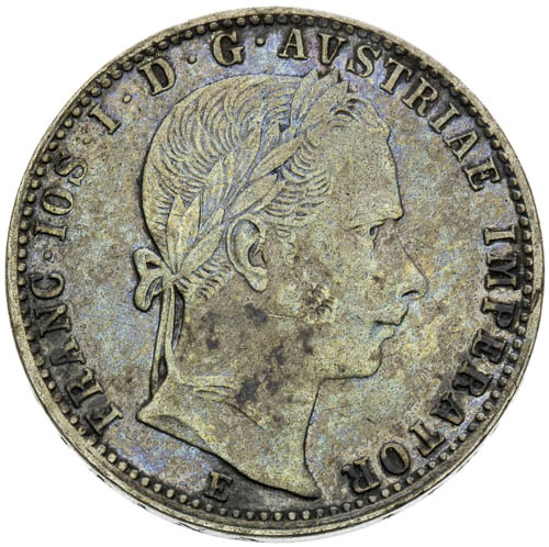 1/4 Zlatník 1862 - avers