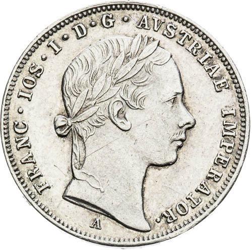 10 Krejcar 1853 - avers