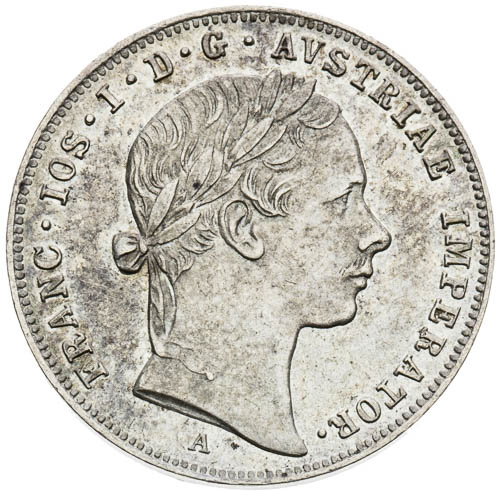 10 Krejcar 1854 - avers