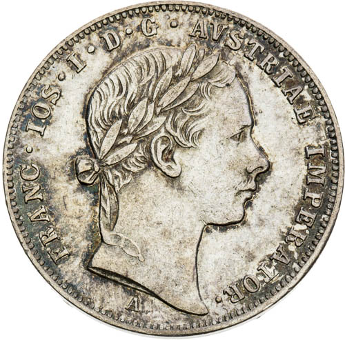 10 Krejcar 1855 - avers