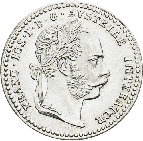 10 Krejcar 1869 - avers