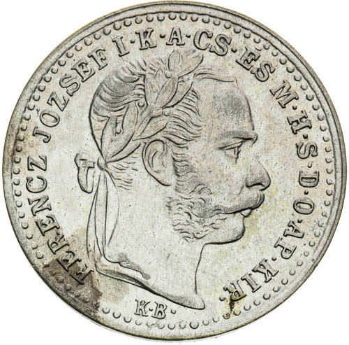 10 Krejcar 1870 - avers