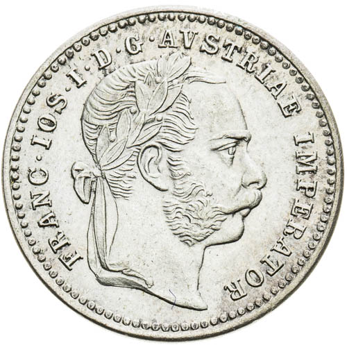 10 Krejcar 1872 - avers
