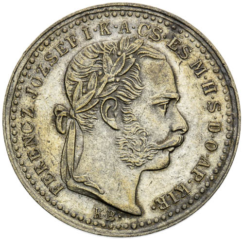 10 Krejcar 1877 - avers