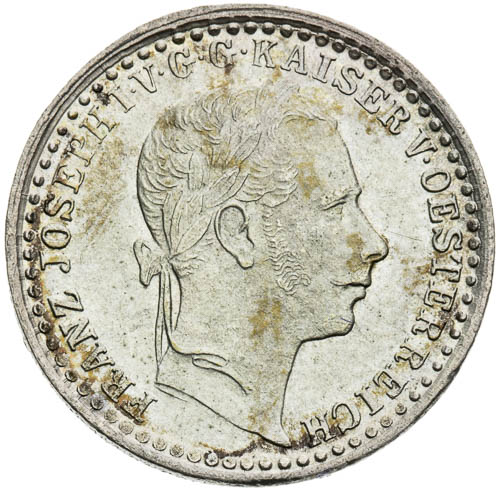 5 Krejcar 1859 - avers
