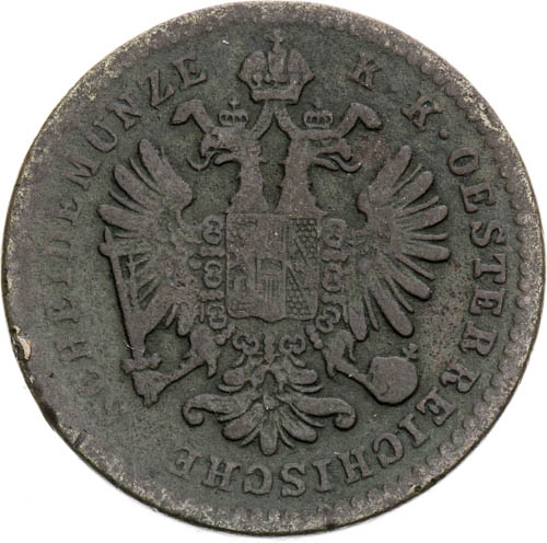 Krejcar 1858 - avers