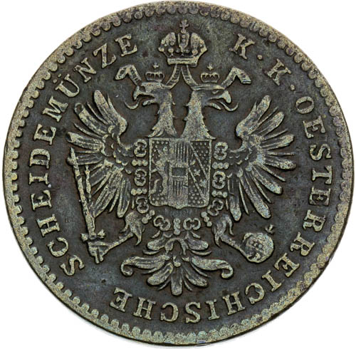 Krejcar 1858 - avers