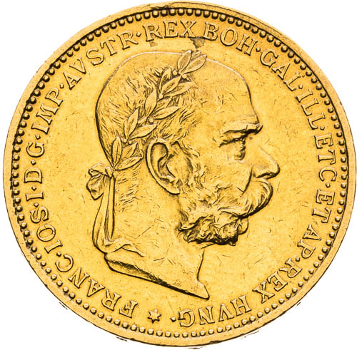 20 Korona 1893 - averz
