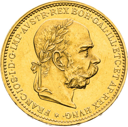 20 Korona 1897 - averz