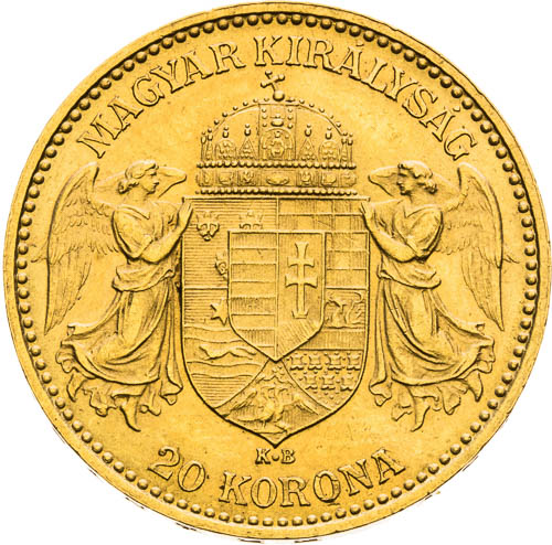 20 Korona 1898 - reverz