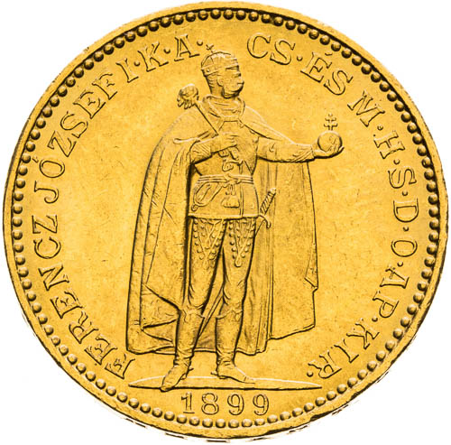 20 Korona 1899 - averz