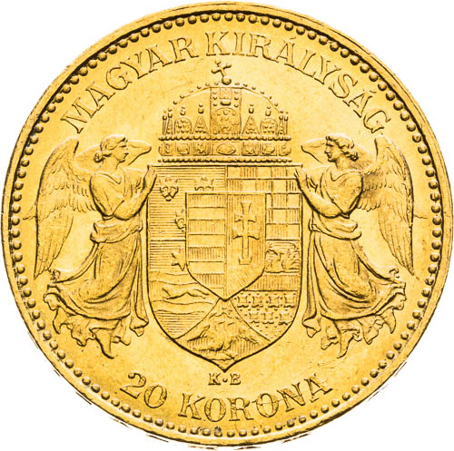 20 Korona 1900 - revers