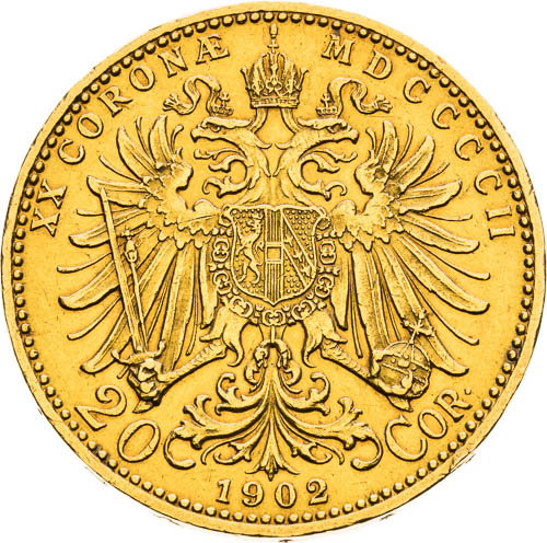 20 Korona 1902 - revers