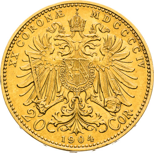 20 Korona 1904 - revers