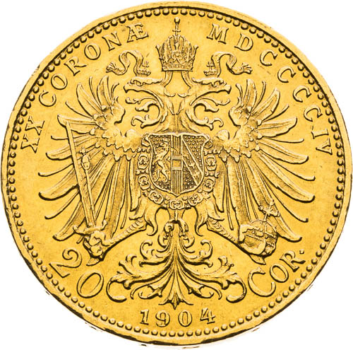 20 Korona 1904 - revers