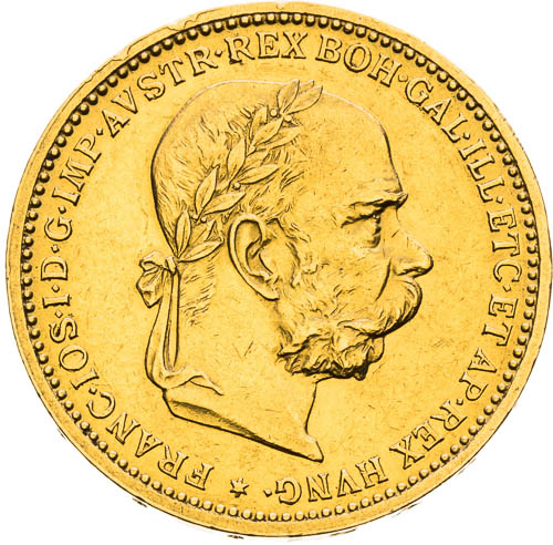 20 Korona 1905 - avers
