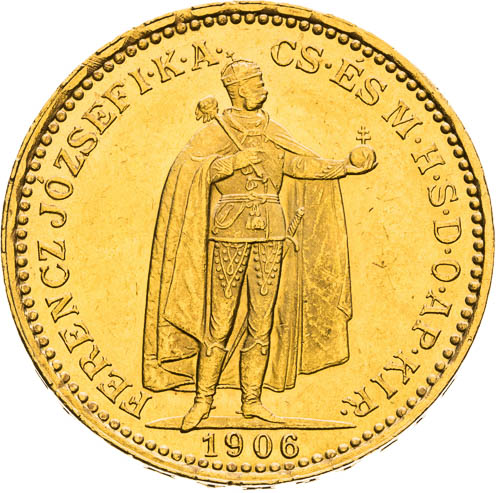 20 Korona 1906 - avers