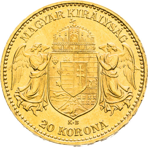 20 Korona 1906 - revers