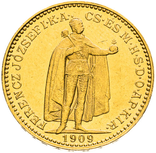 20 Korona 1909 - avers