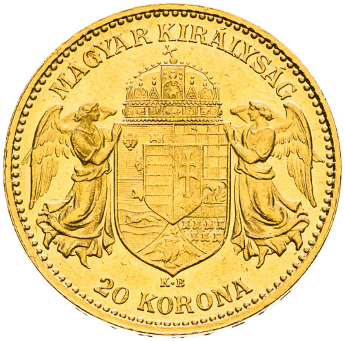 20 Korona 1909 - revers