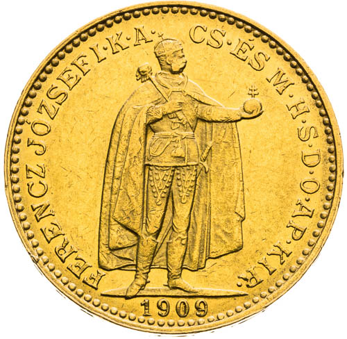 20 Korona 1909 - avers