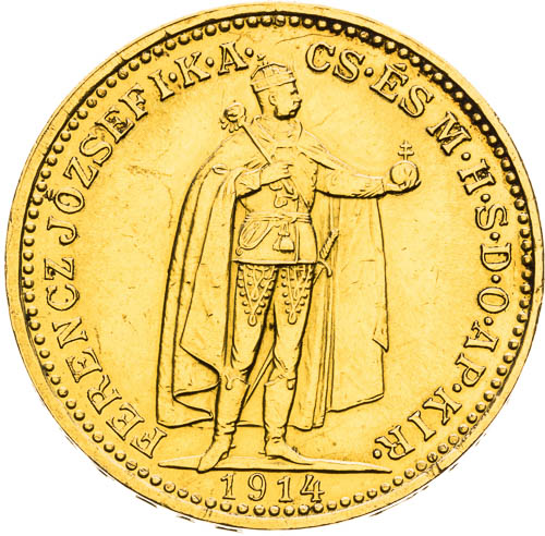 20 Korona 1914 - avers