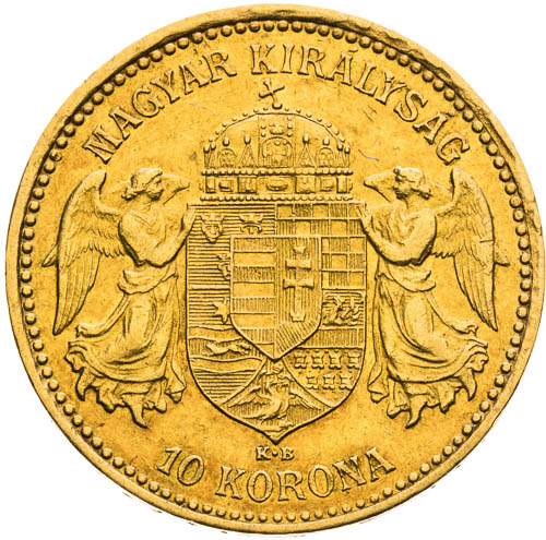 10 Korona 1896 - revers