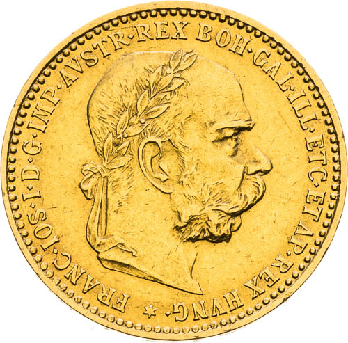 10 Korona 1897 - avers