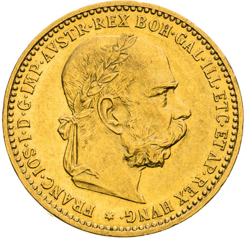 10 Korona 1897 - avers