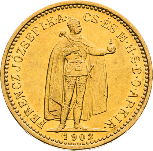 10 Korona 1902 - avers